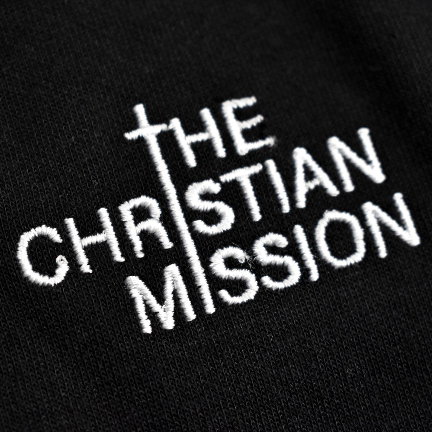 Rosary Christian T-shirt for Men (Black)