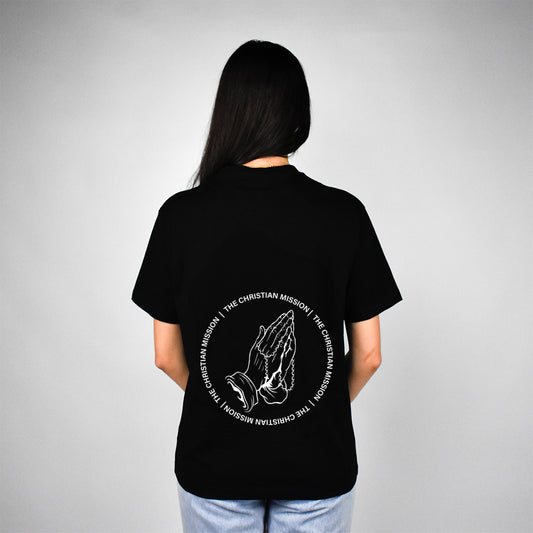 Rosary Christian Shirt for Women (Black)